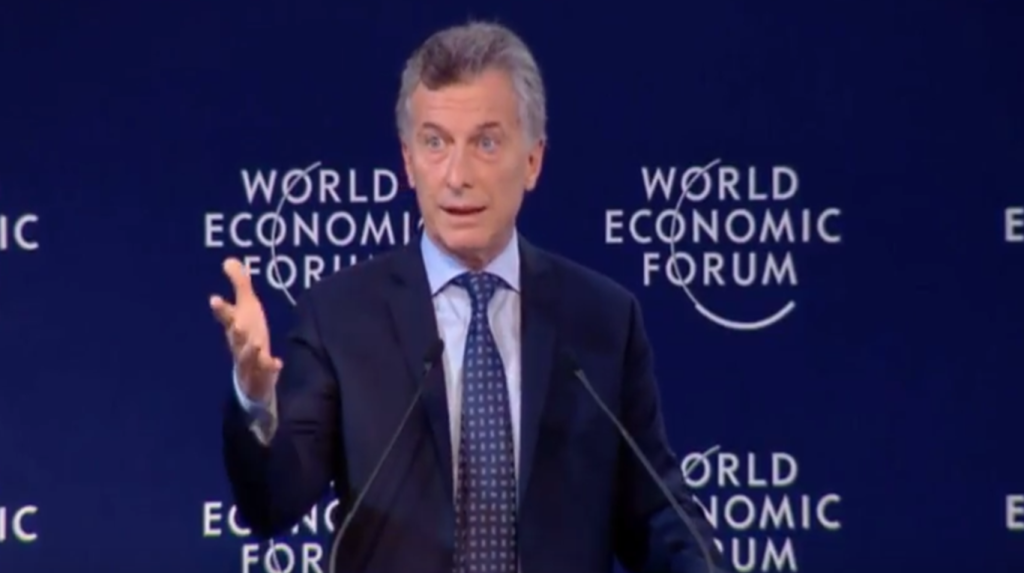 #WorldEconomicForum «El Futuro es Hoy» Macri en Argentina.